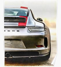 210x230 porsche drawing posters redbubble - Porsche Drawing