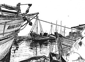 300x218 Old Port Drawings - Port Drawing