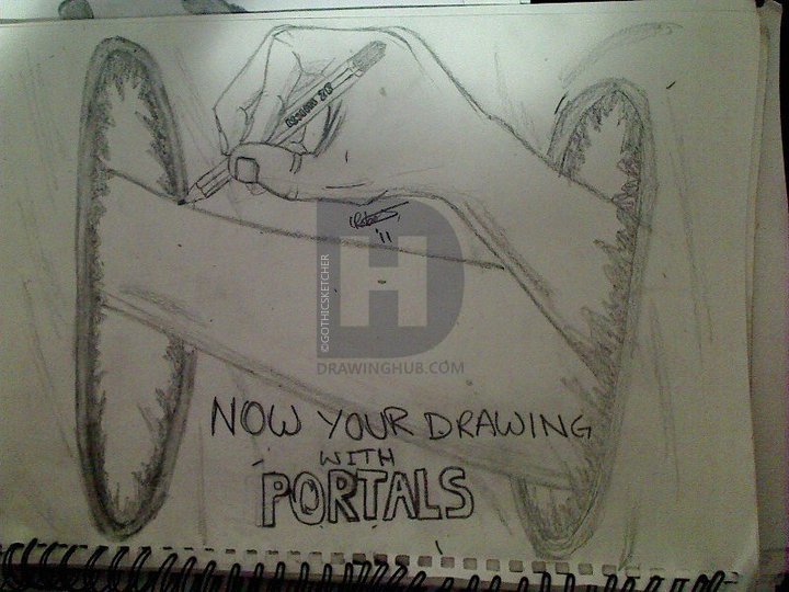 720x540 portal drawing - Portal Drawing