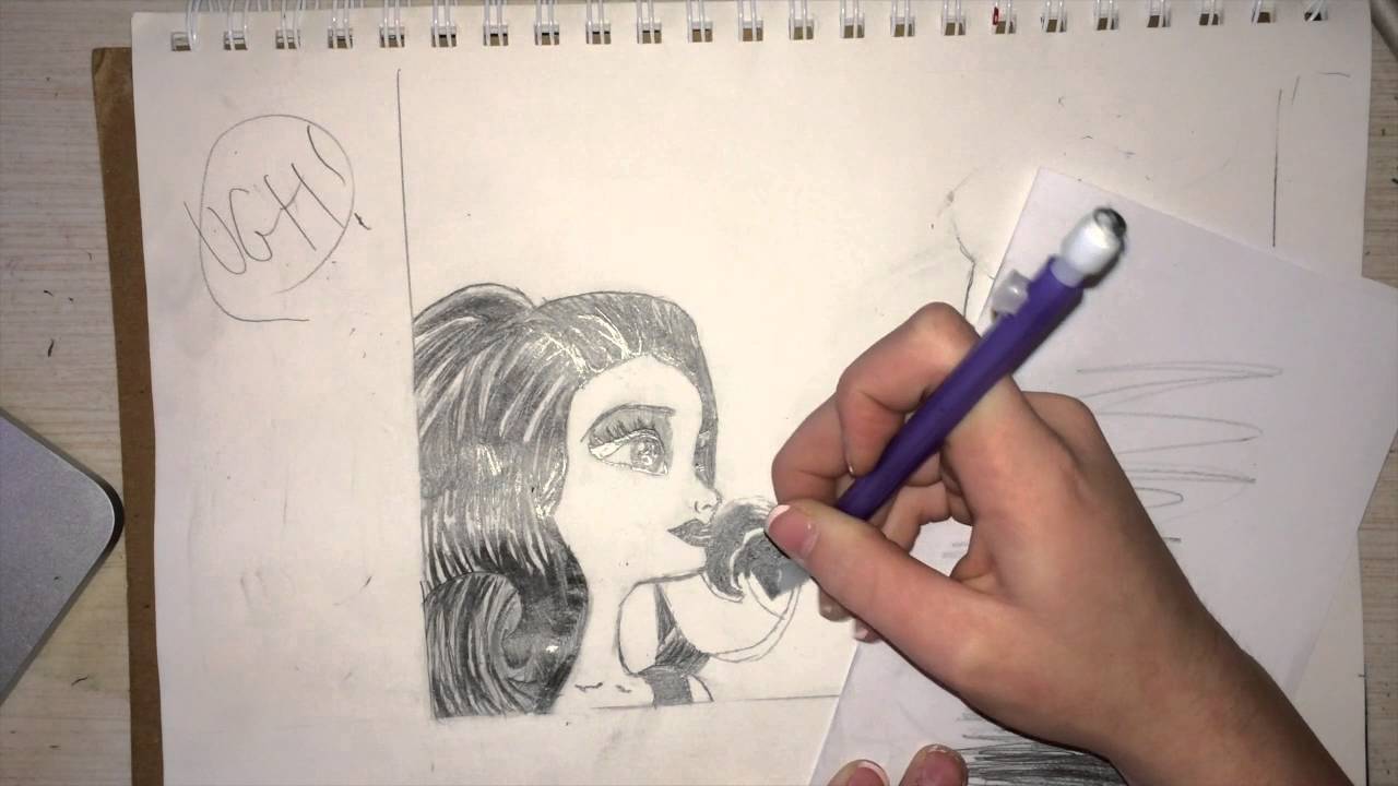 1280x720 monster high speed draw spectra porter - Porter Drawing