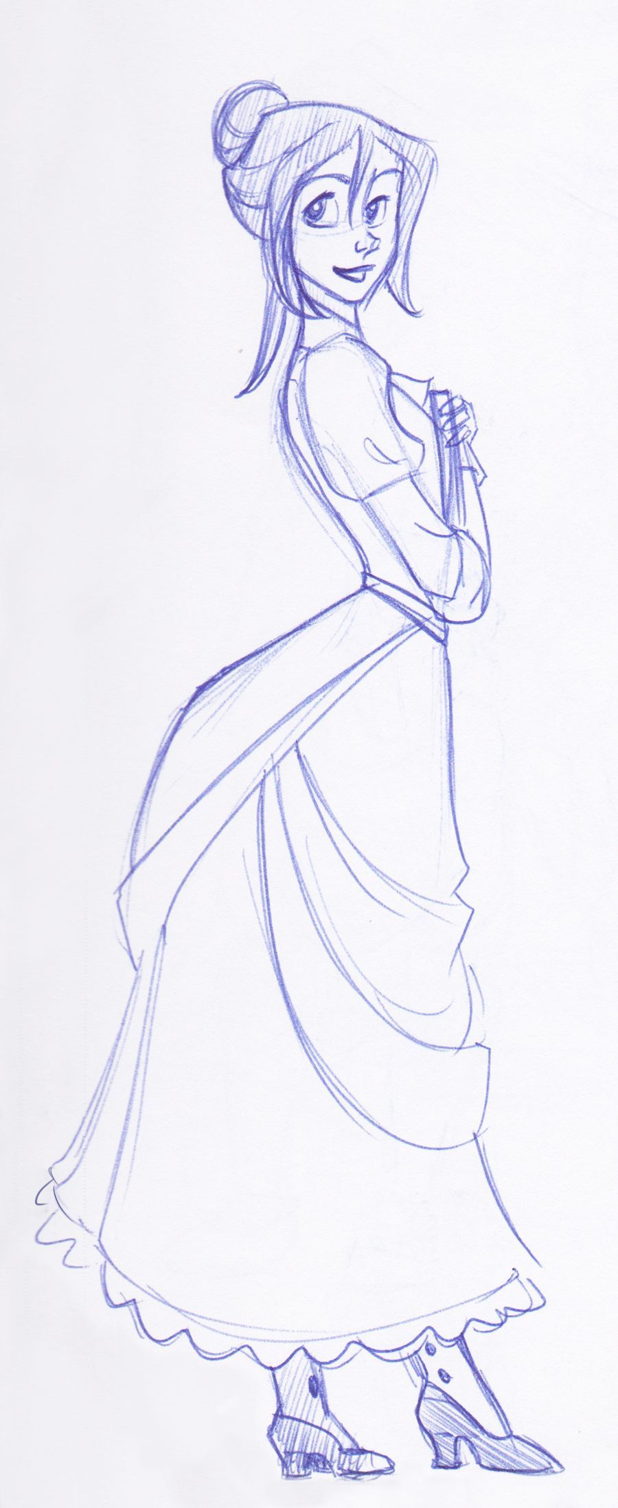 900x2196 tarzan - Porter Drawing