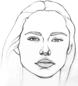 272x300 How To Draw The Portrait - Portrait Drawing