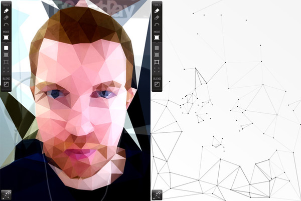 600x401 Poly A Geometric Drawing App For The Ipad Colossal - Portrait Drawing App