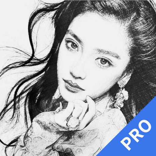 512x512 Portrait Sketch Pro - Portrait Drawing App