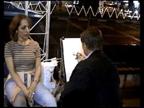 480x360 live portrait drawing street artists in art dubai festival city - Portrait Drawing Artists