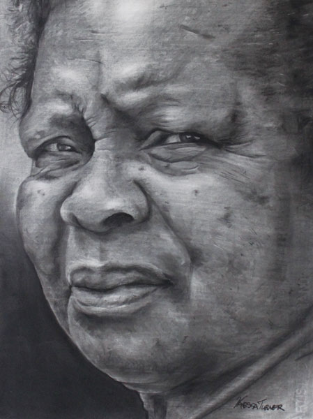 449x600 A Portrait Drawing Of Indomitable Will - Portrait Drawing Artists