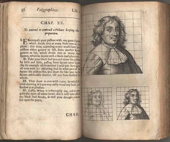 550x460 The Drawing Machine - Portrait Drawing Grid