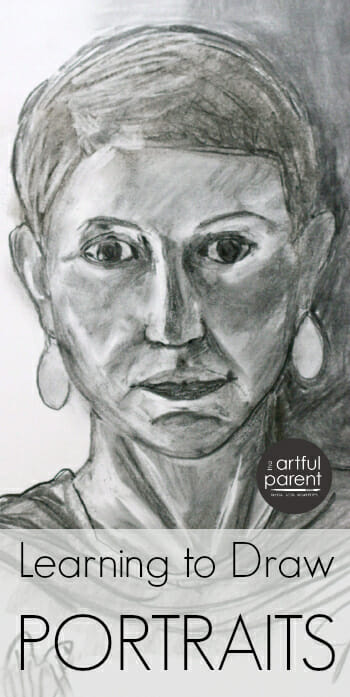 350x697 How To Draw Facial Features - Portrait Drawing Online