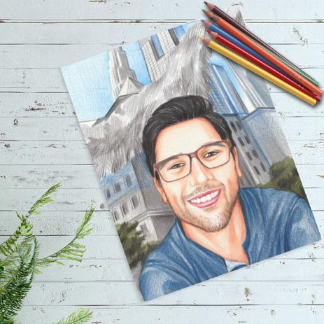 463x463 Portraits For Memorable And Funny Gifts - Portrait Drawing Online