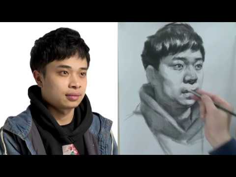 480x360 How To Draw Portrait To Using A Photo Reference - Portrait Reference For Drawing