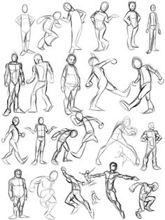 236x314 Pose Sketch Drawings Art - Pose Drawing Practice