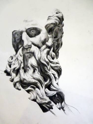 375x500 poseidon drawing - Poseidon Drawing
