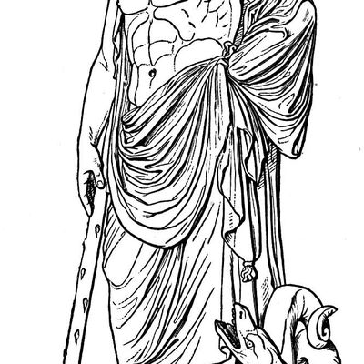 400x400 how to draw greek god poseidon awesome monsters from greek - Poseidon Greek God Drawing