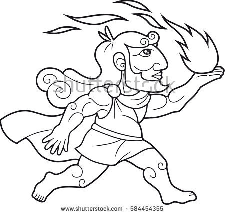 450x430 how to draw greek god poseidon fresh free cute greek gods vectors - Poseidon Greek God Drawing