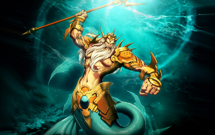 722x454 poseidon - Poseidon Greek God Drawing
