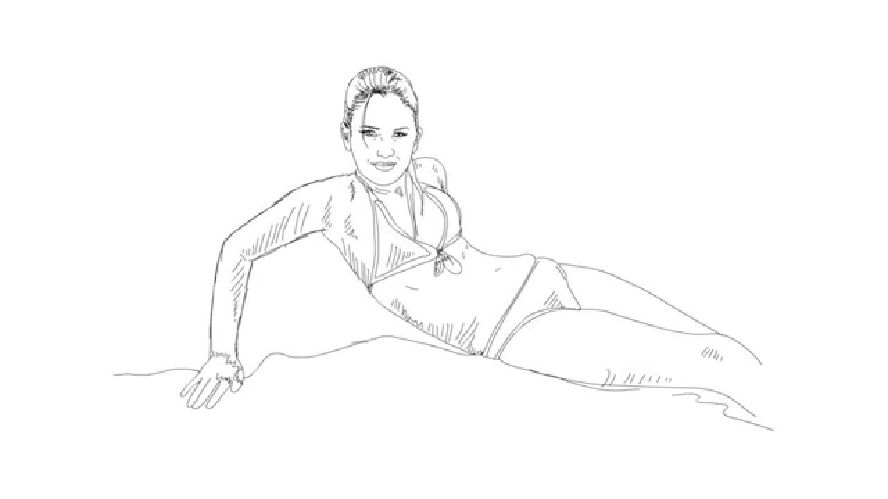 1280x720 How To Draw A Beautiful Girl Sitting Position Drawing Anatomy Pose - Position Drawing