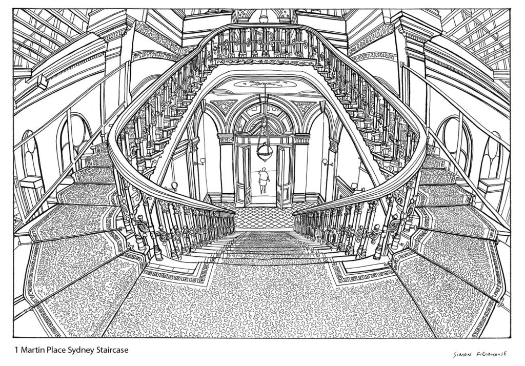 1024x714 General Post Office Gpo Martin Place Sydney - Post Office Drawing