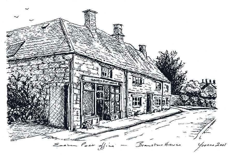 900x600 easton post office lincolnshire drawing - Post Office Drawing