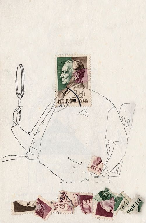 500x762 doodlers anonymous bill mayer stamps sketchbook ideas - Postage Stamp Drawing