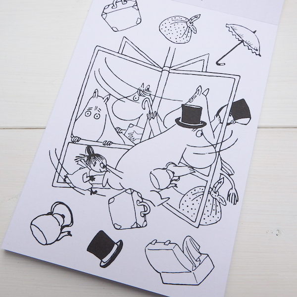 600x600 kyotobunguya moomltmuminampgt series drawing for coloring - Postcard Drawing