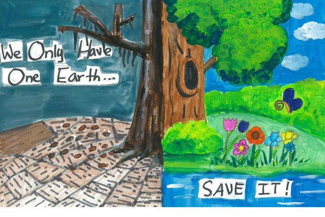 658x440 earth day poster competition eohsi - Poster Drawing