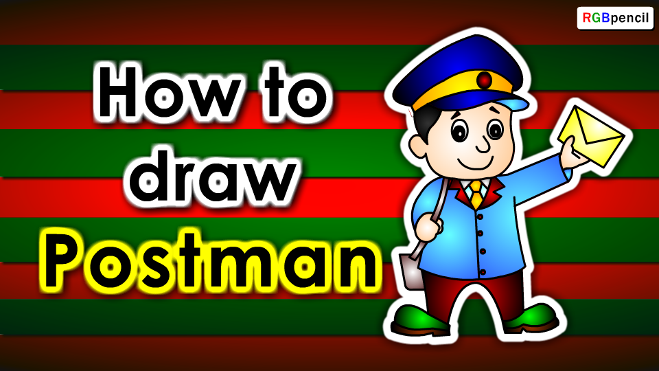 960x540 how to draw - Postman Drawing