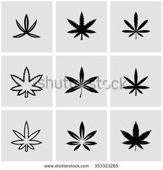 236x246 Icon Set Hemp Within Pot Leaf Drawing - Pot Leaf Drawing