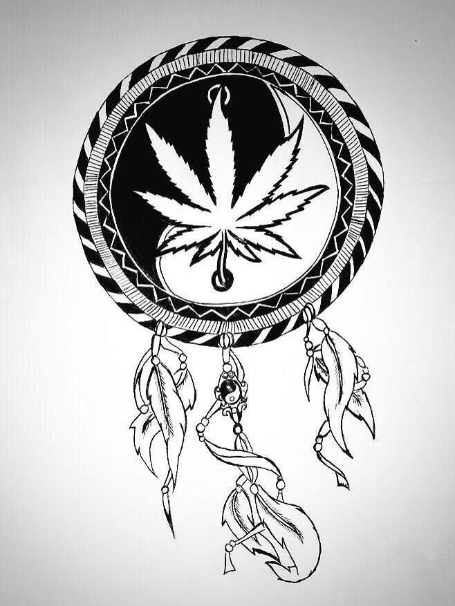 658x877 Sweet Pot Leaf Art Marijuana - Pot Leaf Drawing