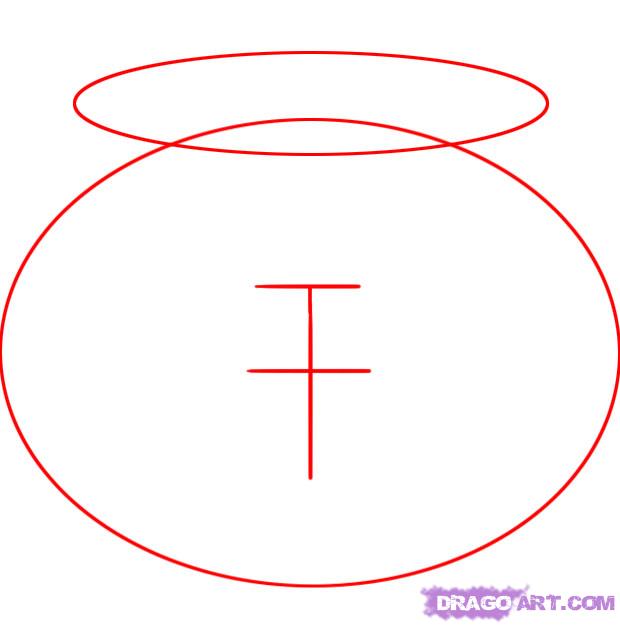 620x625 draw a pot of gold, step - Pot Of Gold Drawing