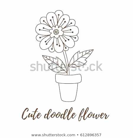 450x470 Black And White Drawing Flower Pot Plant Vector Isolated Pots - Pot Plant Drawing
