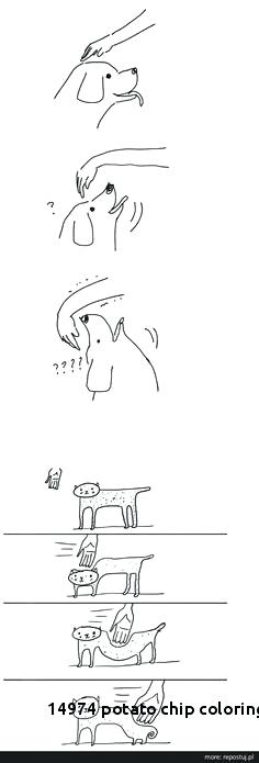 236x695 potato chip coloring - Potato Chip Drawing