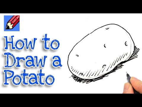 Potato Drawing at PaintingValley.com | Explore collection of Potato Drawing