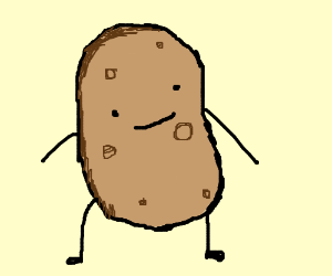 300x250 mr potato man drawing - Potato Drawing