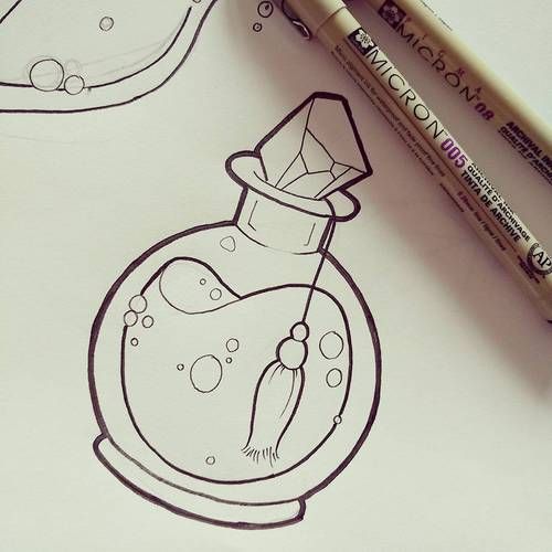 500x500 image result for potion bottles drawing - Potion Drawing