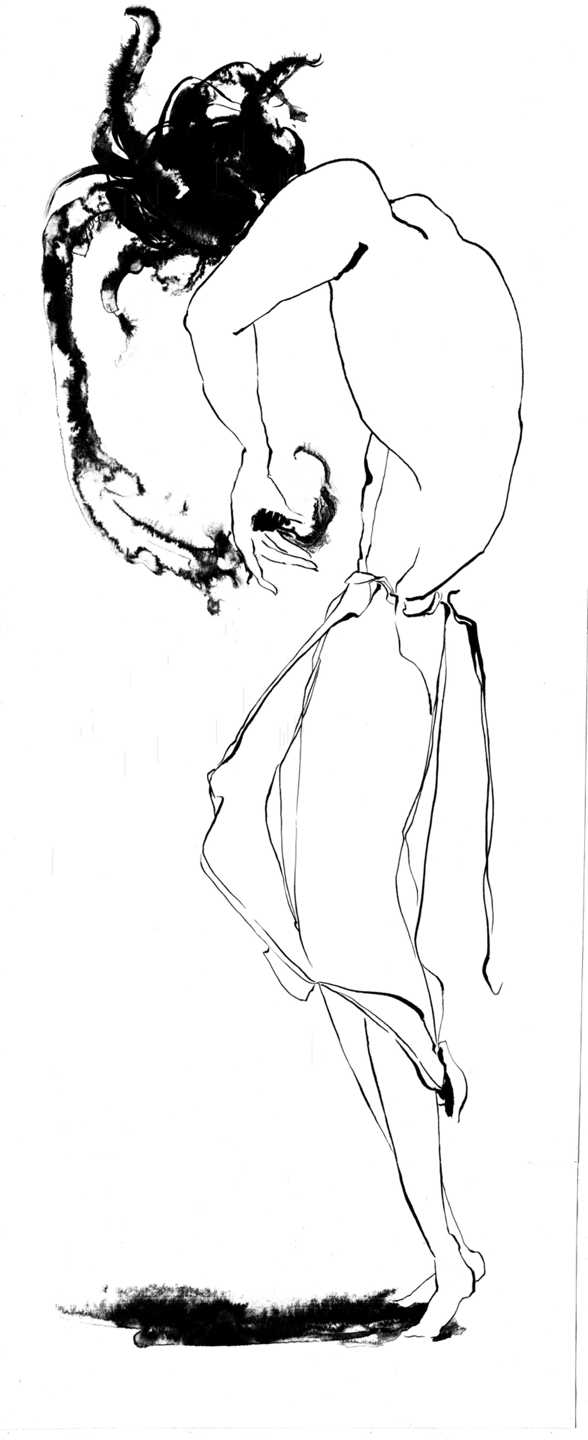 1920x4698 Tristan Et Iseut Tristan Ingested A Love Potion Drawing - Potion Drawing