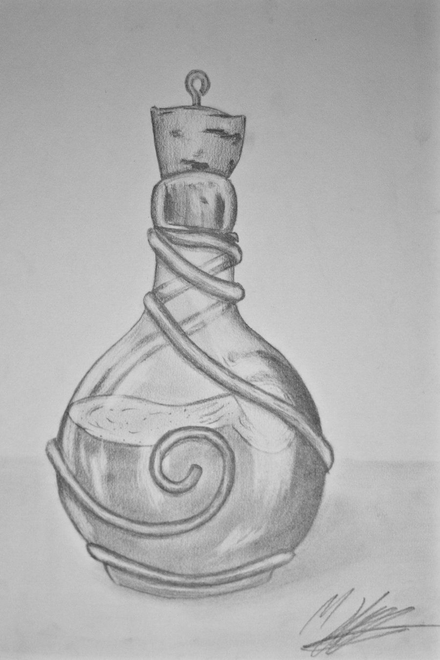 900x1350 potion bottle drawing body art bottle tattoo, bottle drawing - Potion Drawing