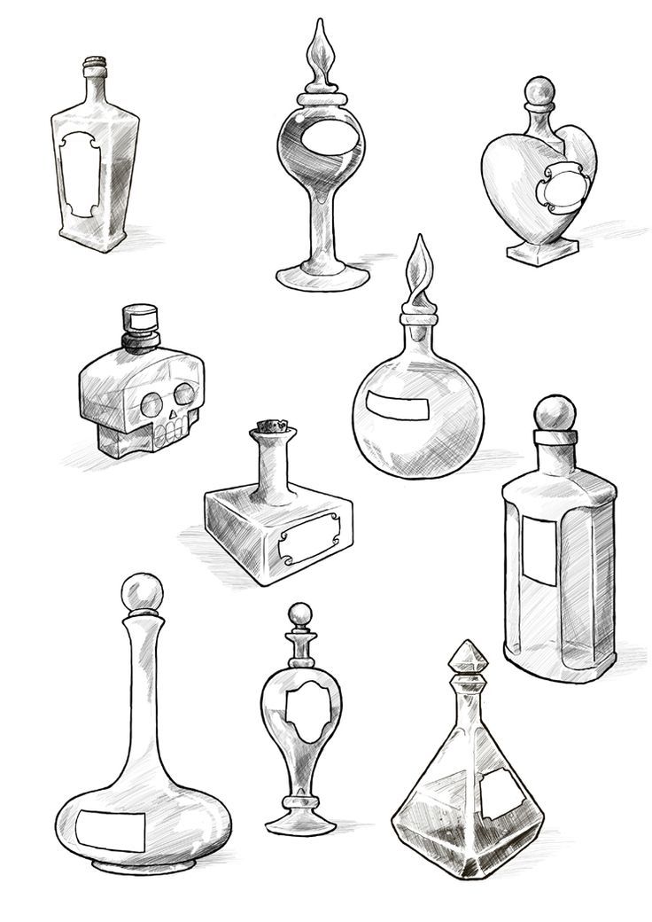 736x1040 Potion Bottle Tattoos - Potion Drawing