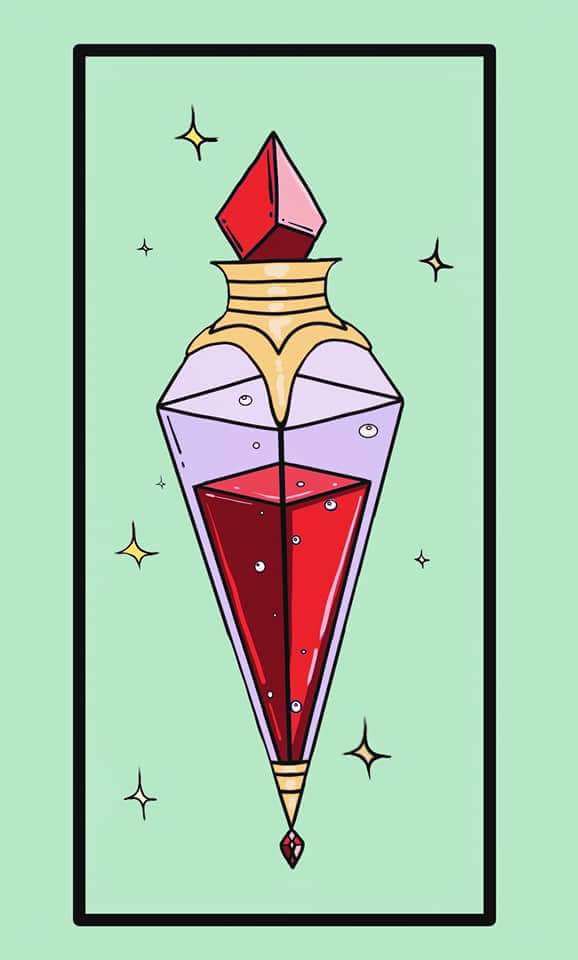 578x960 Health Potion, Digital Drawing, Art - Potion Drawing