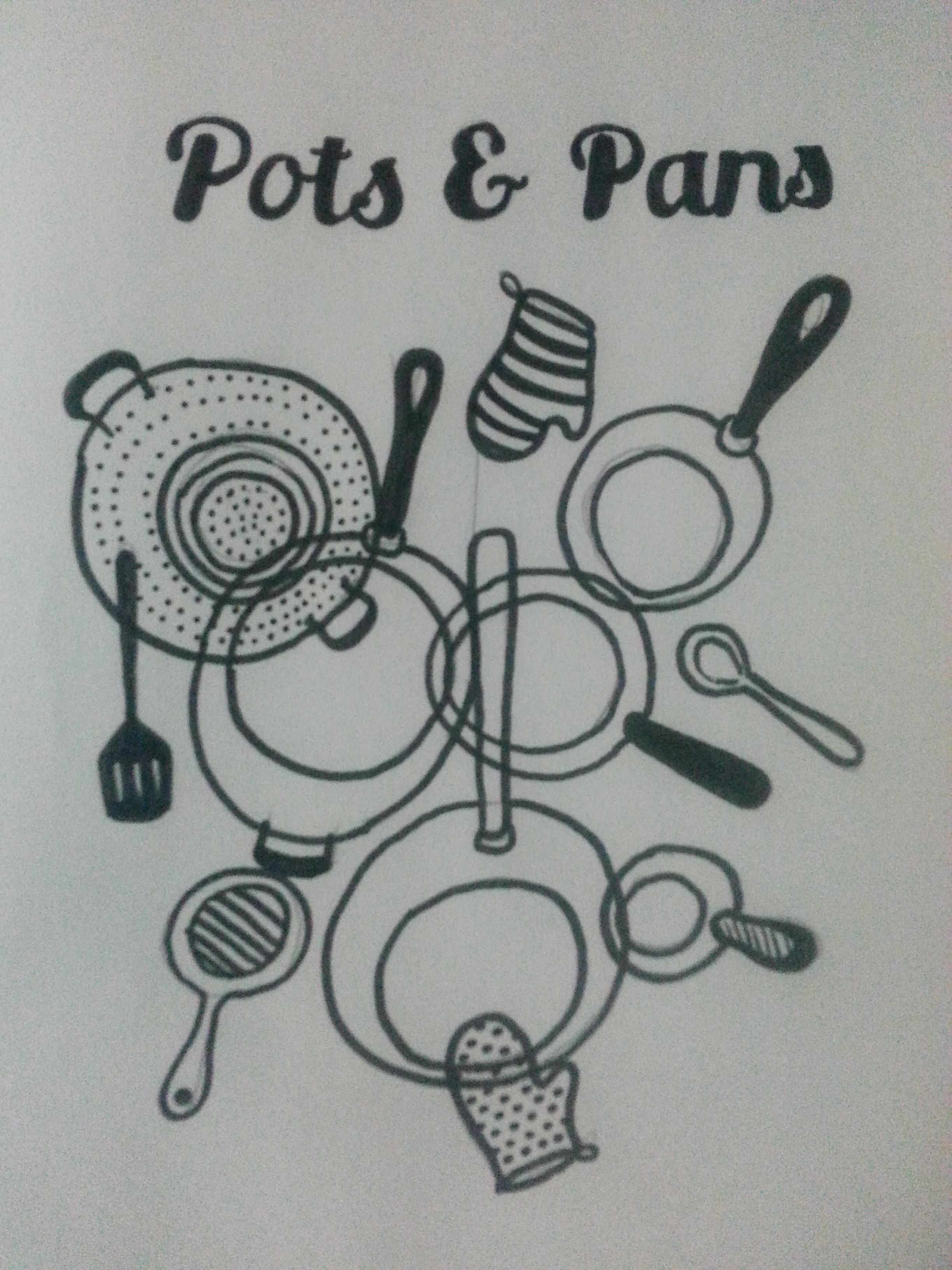 Pots And Pans Drawing at Explore collection of