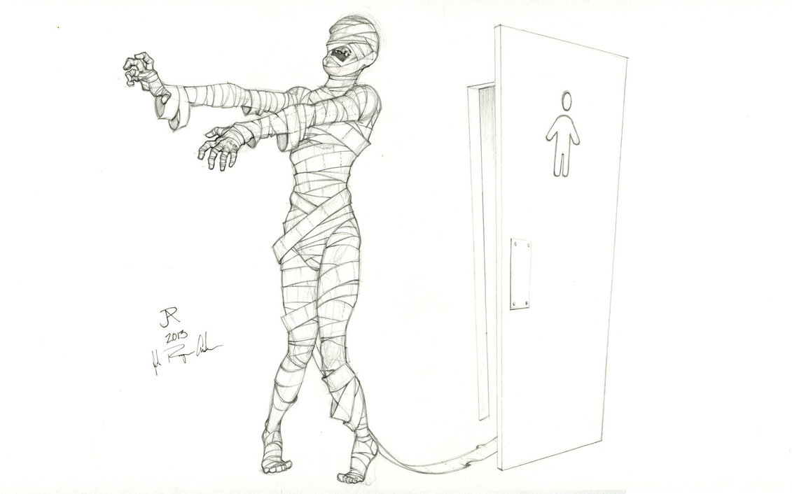 1131x706 pencil draw sketch of mummy mummy potty penciljreagana - Potty Drawing