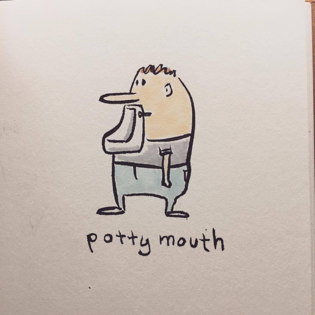 1080x1080 the daily drawing this isn't weird - Potty Drawing