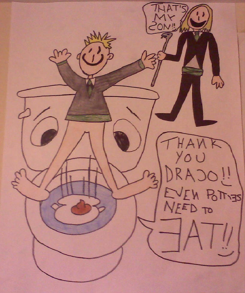 818x977 Avps Draco's Potty Drawing - Potty Drawing
