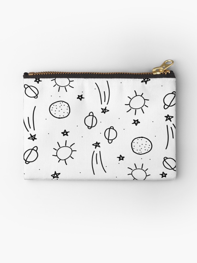 750x1000 stars ampamp planets drawing studio pouches - Pouch Drawing