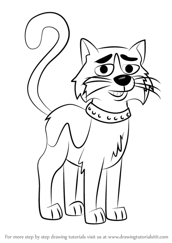 567x800 learn how to draw ace from pound puppies - Pound Drawing