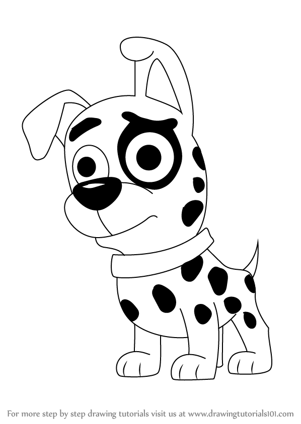 598x844 learn how to draw patches from pound puppies - Pound Drawing