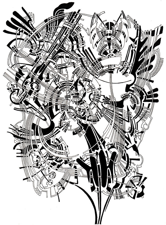 665x900 Wings Drawing - Power Drawing