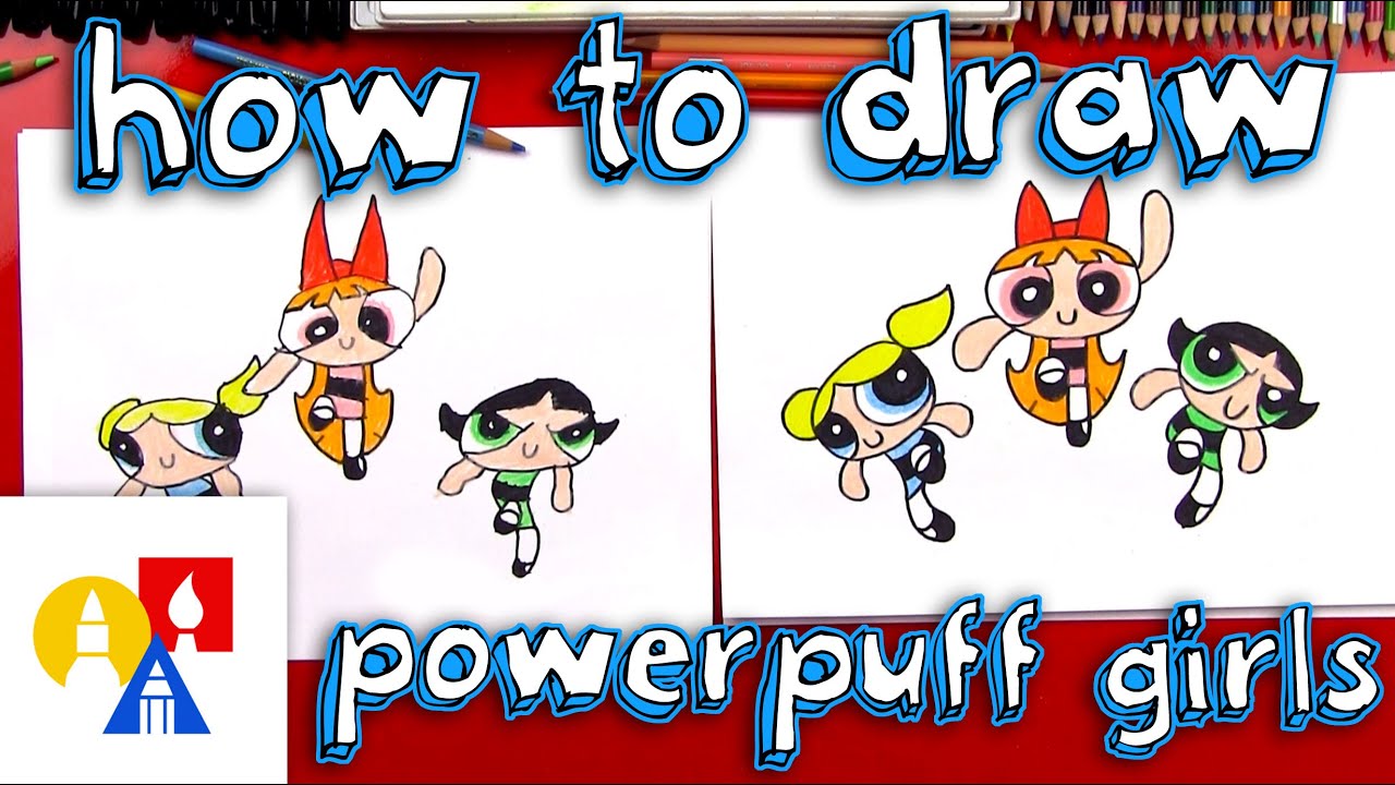 1280x720 how to draw the powerpuff girls - Power Girl Drawing