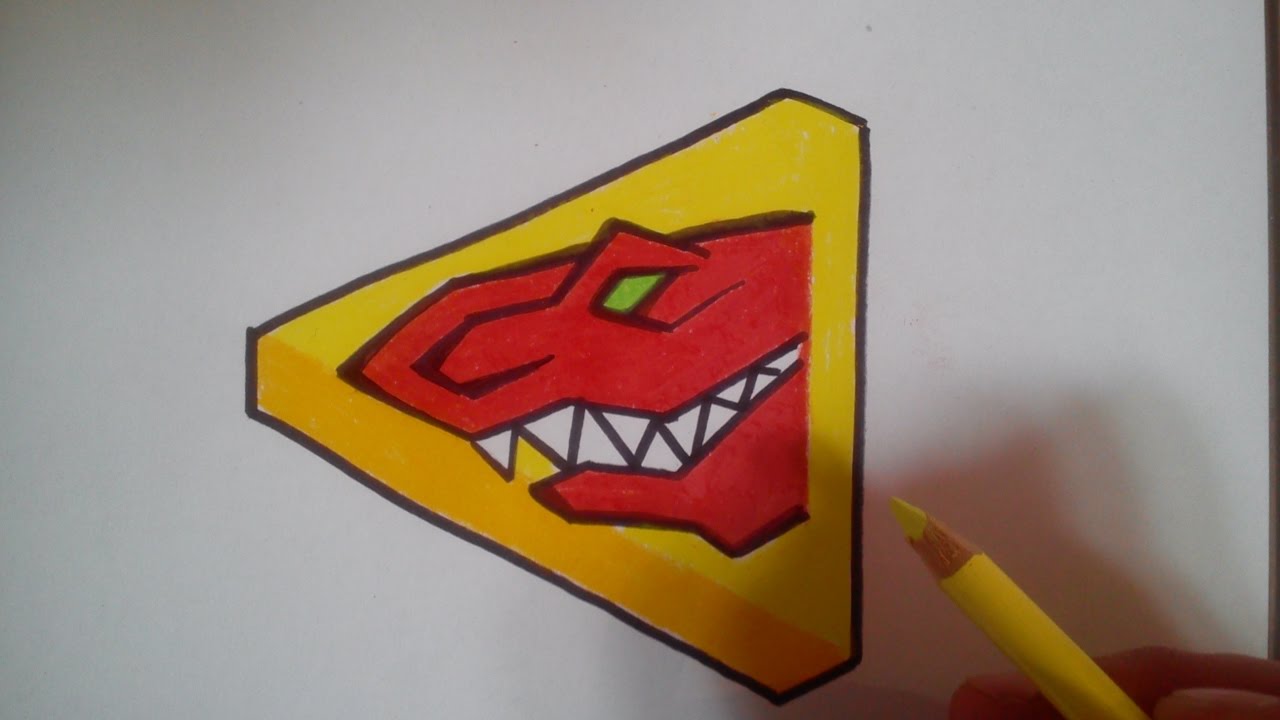 1280x720 how to draw power ranger dino charge red - Power Rangers Dino Charge Drawing