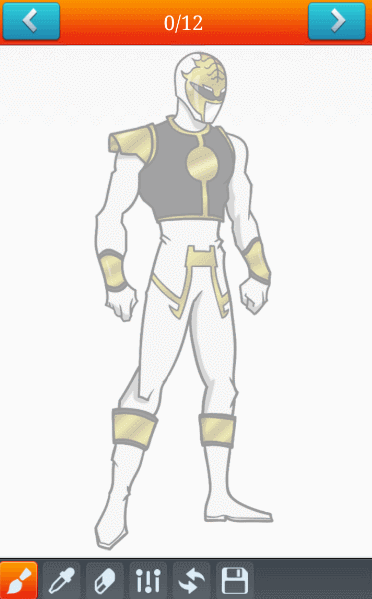 372x599 how to draw power rangers baixar apk para android - Power Rangers Drawing