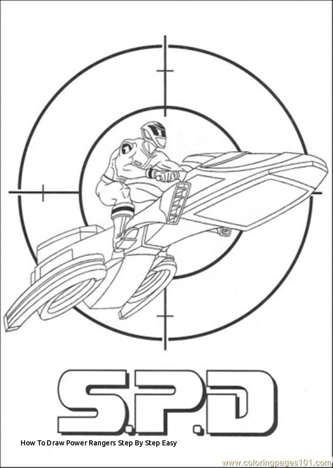 650x912 how to draw power rangers step - Power Rangers Spd Drawing